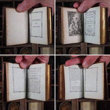 Load image into Gallery viewer, De Officiis ad Marcum filium. >>NOTABLE MINIATURE BOOK << Cicero, Marcus Tullius. Publication Date: 1773 CONDITION: VERY GOOD