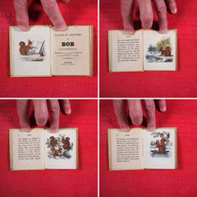 Load image into Gallery viewer, Voyages et aventures de Bob l'écureuil. Texte traduit de l'anglais. >>MINIATURE FRENCH BOOK OF A SQUIRREL<< Publication Date: 1834 CONDITION: VERY GOOD