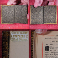 Load image into Gallery viewer, Petites Visites Au Saint-Sacrement Et A La Sainte Vierge. >>FINE MINIATURE BINDING<< Publication Date: 1890 CONDITION: NEAR FINE