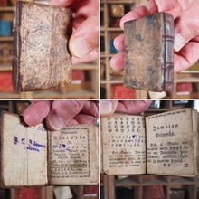 Load image into Gallery viewer, Muutamia Aiaturia ja Kutouria Jumalan Sanast (a selection of garden cuttings from the word of God). >>EARLY FINNISH MINIATURE BOOK<< Date: 1825