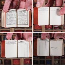 Load image into Gallery viewer, Tom Thumb Calendar, Diary and Proverb Book for 1893. >>SCARCE TOM THUMB MINIATURE BOOK<< Publication Date: 1892 CONDITION: VERY GOOD