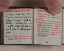 Load image into Gallery viewer, Ministration of Publick Baptism of Infants. Eyre & Spottiswoode, 33, Paternoster Row, E.C. Edinburgh and New York. Circa 1905.