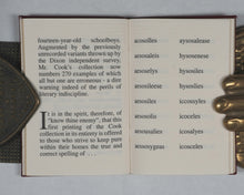 Load image into Gallery viewer, Isosceles : a collection of 270 variant spellings by schoolboys. Brian Cook (Compiler), Colin Dixon (Contributor). Circle Press. York. 1992.