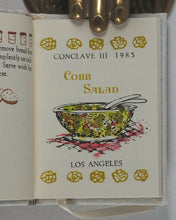 Load image into Gallery viewer, Bingham, Rebecca. Conclave Cookbook. Rebecca Press. 1992. >>NUMBER 26/35 SIGNED COPIES<<