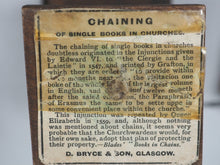 Load image into Gallery viewer, Holy Bible Containing the Old and New Testaments. Chained Bible and Lectern. Bryce, David & Son. 1901.