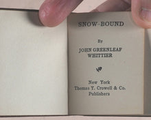 Load image into Gallery viewer, Miniature Series boxed set 10 finely bound miniature books. Oscar Wilde; Oliver Goldsmith; Thomas Gray; Edgar A. Poe; Rudyard Kipling; Omar Khayyam; John G. Whittier; Elizabeth B. Browning; Oliver Goldsmith; James R. Lowell. Thomas Y. Crowell Co. N.Y.1911