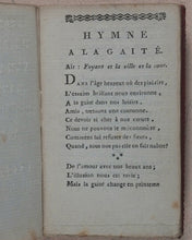 Load image into Gallery viewer, Delices de Paphos, Almanach Chantant, 1803-1804. Rochette, chez, Imprimeur, rue d'Enfet, 772. Paris. 1803. >>Unrecorded French Lovers' Almanac<<