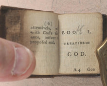 Load image into Gallery viewer, Bible in Miniature or a concise history of the Old & New Testaments. London printed. Circa 1795.