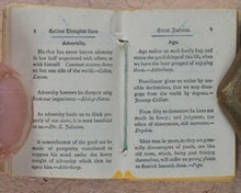 Load image into Gallery viewer, Crowther, Alice. Golden Thoughts from great authors. Frederick A. Stokes Company. New York. Circa 1900.