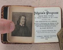Load image into Gallery viewer, Bunyan, John. Pilgrim's Progress from this World to that which is to come. Frowde, Henry. Amen Corner. London. 1896.