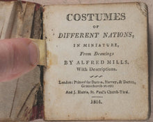 Load image into Gallery viewer, Miniature Historic Library,  in Eight volumes. Early illustrated miniature children's books in oak chest. Alfred Mills. Darton and Harvey. London. 1807-