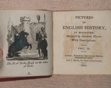 Load image into Gallery viewer, Miniature Historic Library,  in Eight volumes. Early illustrated miniature children's books in oak chest. Alfred Mills. Darton and Harvey. London. 1807-