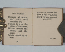 Load image into Gallery viewer, Tennyson, Alfred Lord. Dream of Fair Women. Treherne, Anthony & Co. Ltd. 3 Agar Street. W.C. London. 1903.