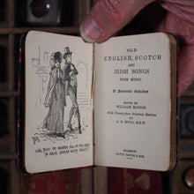 Load image into Gallery viewer, Old English, Scotch and Irish songs with music : a favourite selection. >>MINIATURE BRYCE TARTAN BOOK<< Moodie, William, editor. Publication Date: 1905 CONDITION: VERY GOOD