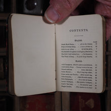Load image into Gallery viewer, Old English, Scotch and Irish songs with music : a favourite selection. >>MINIATURE BRYCE TARTAN BOOK<< Moodie, William, editor. Publication Date: 1905 CONDITION: VERY GOOD