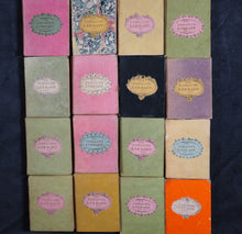 Load image into Gallery viewer, Infant's Library. Marshall, John. Circa 1800. 16 volumes. Complete with original sycamore bookcase.