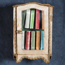 Load image into Gallery viewer, Gracieuse, La . Pairault, P. et Cie. Paris. 1896. Complete with ten French miniature books in Louis XV style bookcase/cabinet.