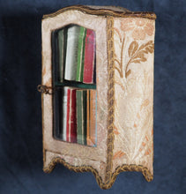 Load image into Gallery viewer, Gracieuse, La . Pairault, P. et Cie. Paris. 1896. Complete with ten French miniature books in Louis XV style bookcase/cabinet.