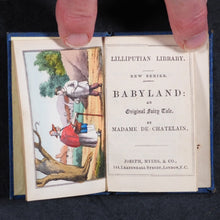 Load image into Gallery viewer, Chatelain, Clara de. Lilliputian Library Two. Myers, Joseph & Co. 1850.