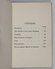 Load image into Gallery viewer, Macaulay, Thomas Babington, 1st Baron. Lays of Ancient Rome. Bryce, David & Son. Glasgow. Circa 1889. Dainty Little Library series.