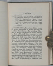 Load image into Gallery viewer, Macaulay, Thomas Babington, 1st Baron. Lays of Ancient Rome. Bryce, David & Son. Glasgow. Circa 1889. Dainty Little Library series.