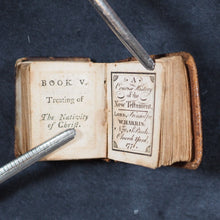 Load image into Gallery viewer, Bible in Miniature or a Concise History of the Old & New Testaments. Harris, W. London. 1771.