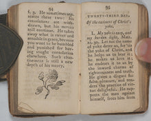 Load image into Gallery viewer, Archbishop of Cambrai, translated from the French. Pious Reflections for every day of the month. Nicholson and sold by T. Knott, and Champante and Whitrow, Jewry St., Manchester and London. 1797.