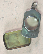 Load image into Gallery viewer, Smallest English Dictionary in the World. Comprising: besides the ordinary & newest words in the language, short explanations of a large number of scientific, philosophical, literary & technical terms. Bryce, David & Son. Glasgow. 1893. SILVER LOCKET