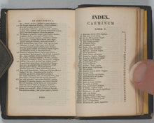 Load image into Gallery viewer, Horatius Flaccus, Quintus. Opera. Mesnier, A. Paris. 1828.