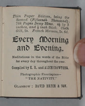 Load image into Gallery viewer, Bible Promises for Every Day: specially issued for the Sunday companion. Bryce, David & Son. Glasgow. Circa 1895.