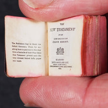 Load image into Gallery viewer, New Testament of the Lord and Saviour Jesus Christ Bryce, David & Son. Glasgow. 1895.