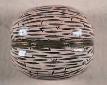 Load image into Gallery viewer, Faux 'Walnut' miniature enamel box. 1760-1770.