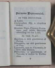 Load image into Gallery viewer, Shakespeare, William. Taming of the Shrew. Bryce, David & Son. Glasgow. 1904.