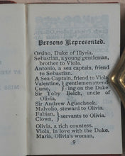 Load image into Gallery viewer, Shakespeare, William. Twelfth Night. Bryce, David & Son. Glasgow. 1904.