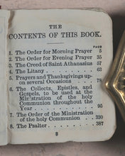 Load image into Gallery viewer, Church of England. Book of Common Prayer. Eyre & Spottiswoode. London. 1903.