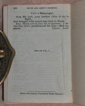 Load image into Gallery viewer, Shakespeare, William. Illustrated Pocket Shakespeare. Bryce, David and Son. Glasgow. 1886.
