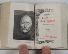 Load image into Gallery viewer, Shakespeare, William. Pocket Portrait Shakespeare. Complete with glossary. Bryce, David & Sons. Glasgow. Circa 1899.