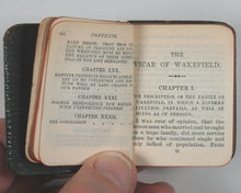 Load image into Gallery viewer, Goldsmith, Oliver. Vicar of Wakefield. Henry Frowde, Oxford University Press, Printed by Horace Hart, Oxford. 1900.