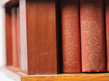 Load image into Gallery viewer, 28 Shakespeare Plays and Poems on a unique revolving bookcase. Ellen Terry edition. David Bryce and Son. Glasgow. 1904.