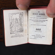 Load image into Gallery viewer, Holy Bible containing the Old and New Testaments; translated out of the original tongues, and with the former translations diligently compared and revised. Oxford University Press. American Branch. New York. 1919.