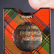Load image into Gallery viewer, Crowther, Alice. Golden Thoughts from great authors. Bryce, David & Son. Glasgow. Circa 1895. Mauchline edition in original tartan box.