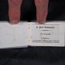 Load image into Gallery viewer, Petit Naturaliste. Marcilly. Rue St. Jacques, no. 10. Paris. 1829.