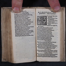 Load image into Gallery viewer, Martialis, Marcus Valerius (38-104 AD). Martialis, ex novissima viri cuiusdam sane eruditissimi recognitione castigatior quam unquam antea factus. Stagnini , Bernardini de Tridino Montisferrati. Venice. 1531.
