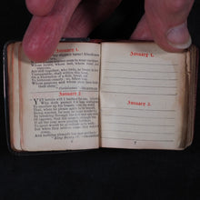 Load image into Gallery viewer, Royal Bijou Birthday Book: a selection from the poetical works of Shakespeare, Wordsworth, Hood, Tennyson, Moore, Burns, Cowper, Scott, Goldsmith, Hemans, Byron, Milton. Eyre & Spottiswoode, His Majesty's Printers, Downs Park Road, N.E. London. 1901.