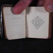 Load image into Gallery viewer, Thumb Birthday Text Book of short verses from the bible. Bryce, David & Son Glasgow. 1894.