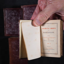 Load image into Gallery viewer, Shakespeare, William. Dramatic Works of William Shakespeare, with illustrations on steel and wood. Chidley, I.J. 123 Aldersgate Street. London. 1843.