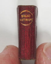 Load image into Gallery viewer, Bryce, David & Son. Glasgow. Advertising. Smallest English Dictionary in the World. Pearsons promotional. Circa 1896.