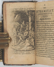 Load image into Gallery viewer, Drexel, Jeremias. De aeternitate: considerationes coram ser'mo vtriusq Bavariae Duce ... Electore Maximiliano et ser'ma coniuge Elisabetha explicatae. Editio undecima Monacens. Leyssery, Formis Cornelý. Electoralis Typographi. Monachii. 1629.