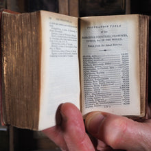 Load image into Gallery viewer, Little Gazetteer or Geographical Dictionary in miniature ...situation, extent, and other topographical features, with the commerce, manufactures, productions, and general statistics of every country in the world. Maunder, Samuel. Publication Date: 1845