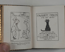 Load image into Gallery viewer, Favourite Fables for Tiny Tots. With Drawings by Arthur S. Wilkinson. Wells Gardner, Darton & Co. London. 1899.